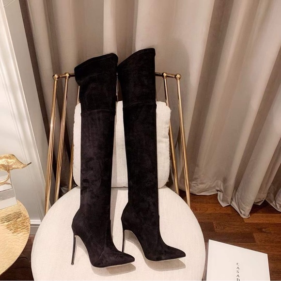 CASADEI blade suede boots - Picture 2 of 4